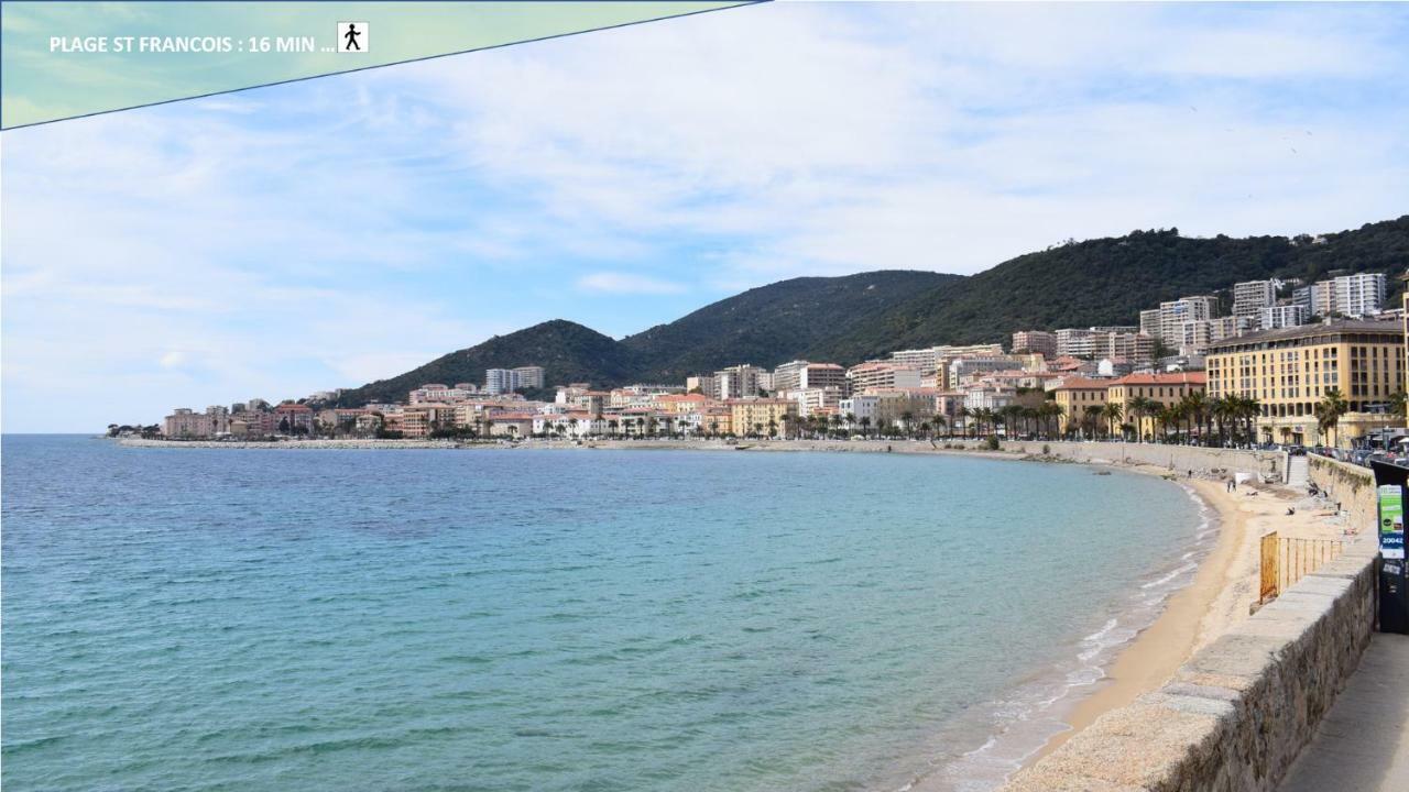 Centre Ajaccio ☆ Wifi ☆ Clim ☆ Plages Exterior foto